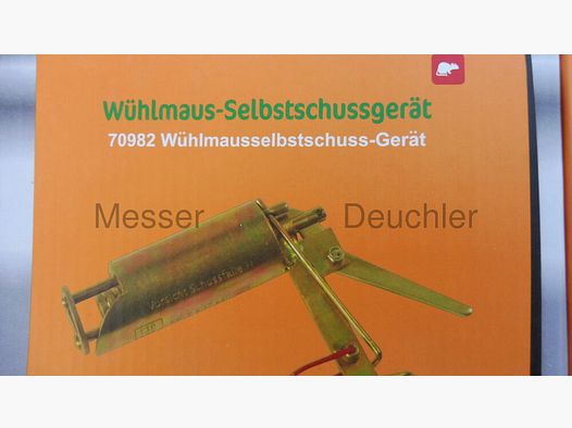 Wühlmausschussgerät	 Gobel