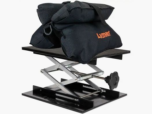 Soporte para rifle Lyman para la culata y la mesa