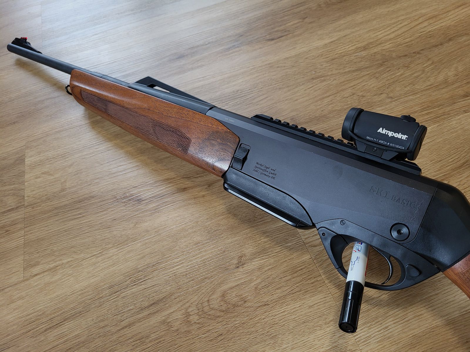 Merkel SR1 mit Aimpoint Micro H1