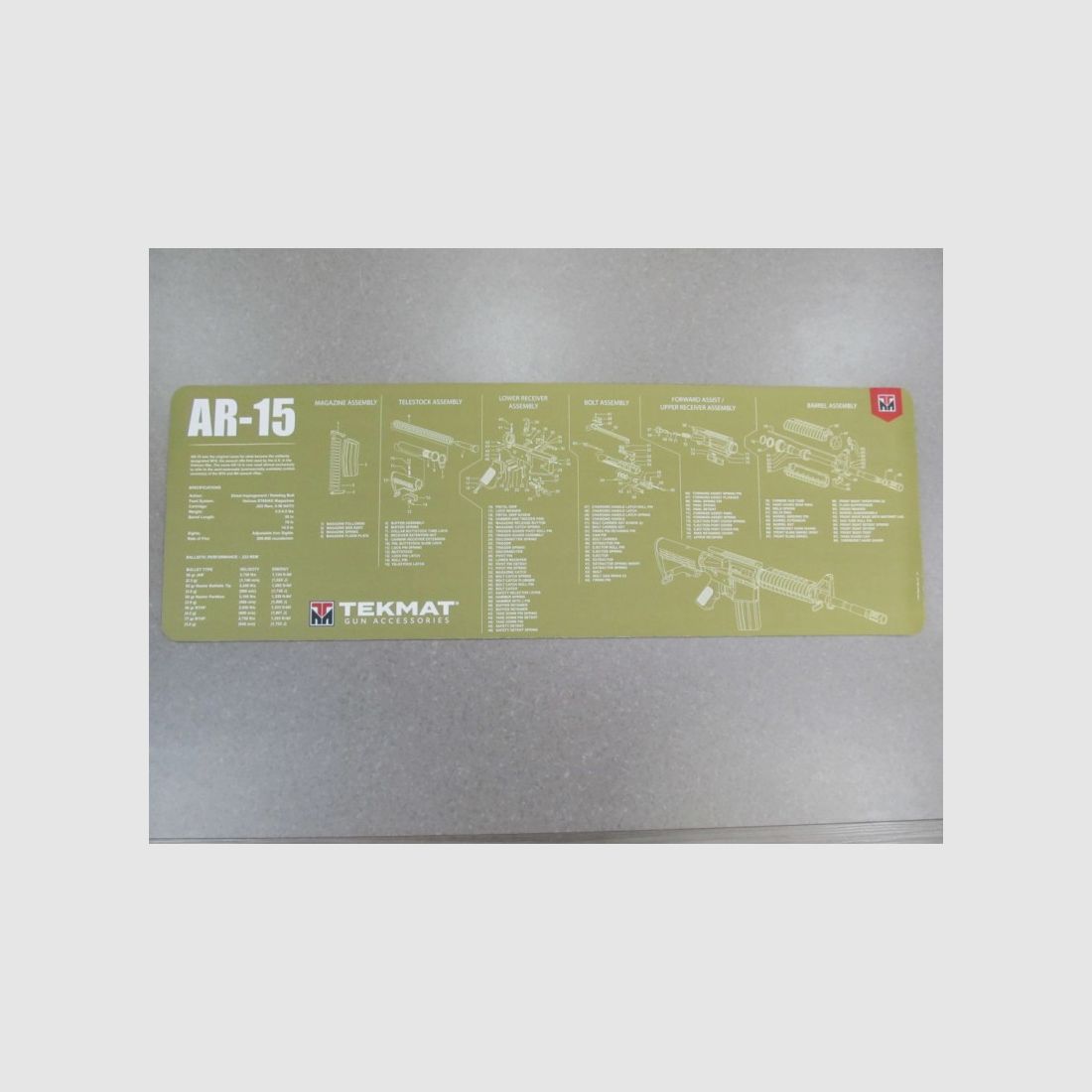 TEKMAT AR15 Werkstattmatte