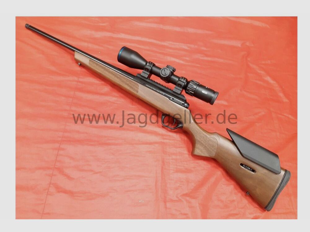 Fucile ripetitore Silah MONZA calcio in legno cal. .308 Win. con 3-15x50 Meopta Meoh