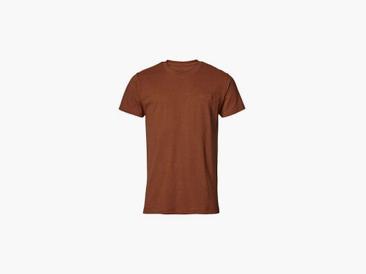 Chevalier Herren T-Shirt Whits Pique Tee Orange