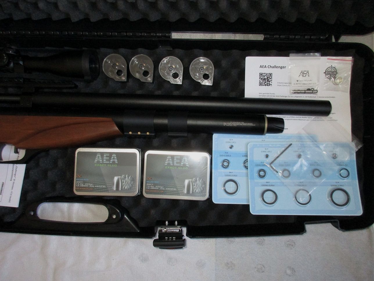 AEA – Challenger Bullpub .50 F-Version (7,5 Joules) inutilisé
