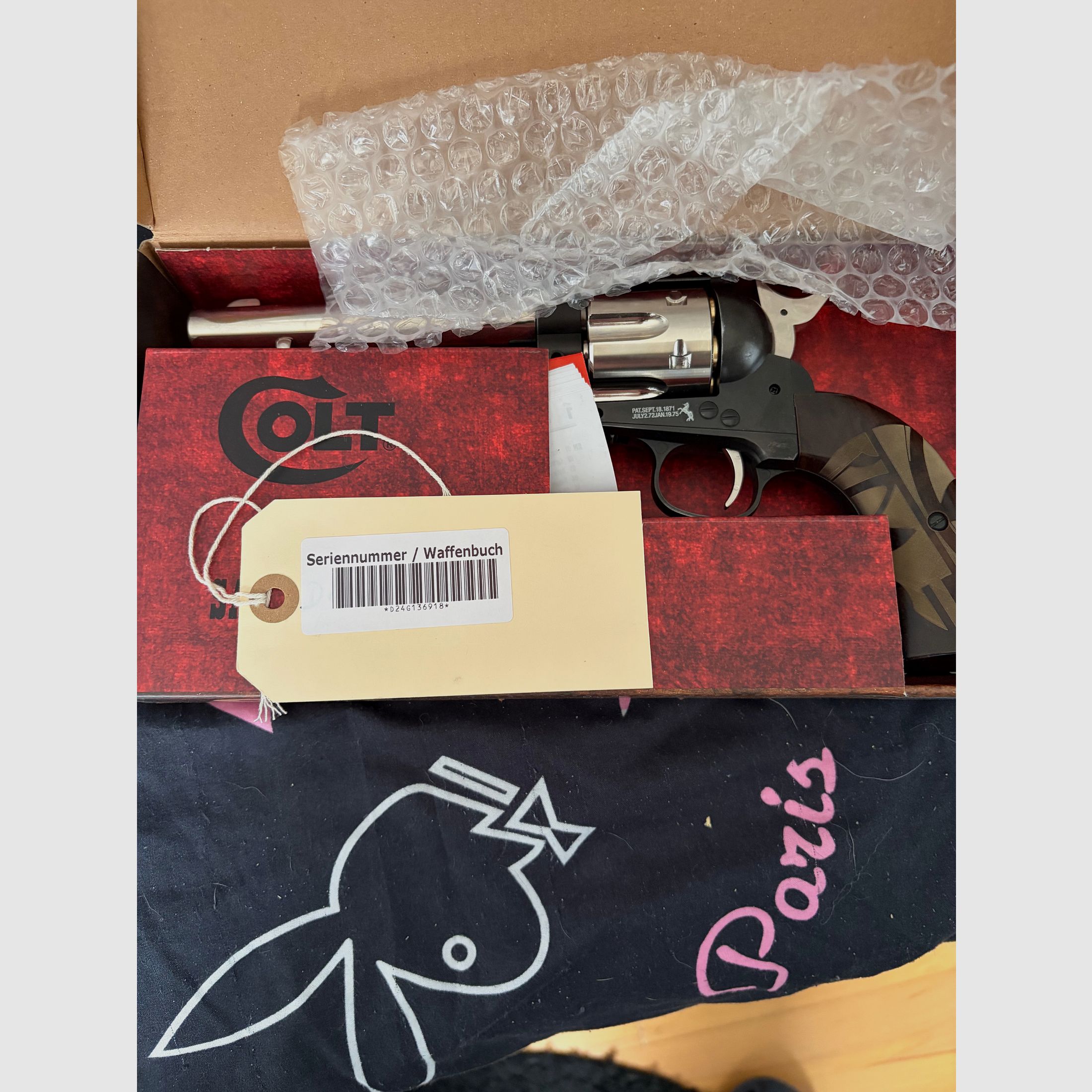 Colt SAA Peacemaker cal.43 co2 from RAMSHOP