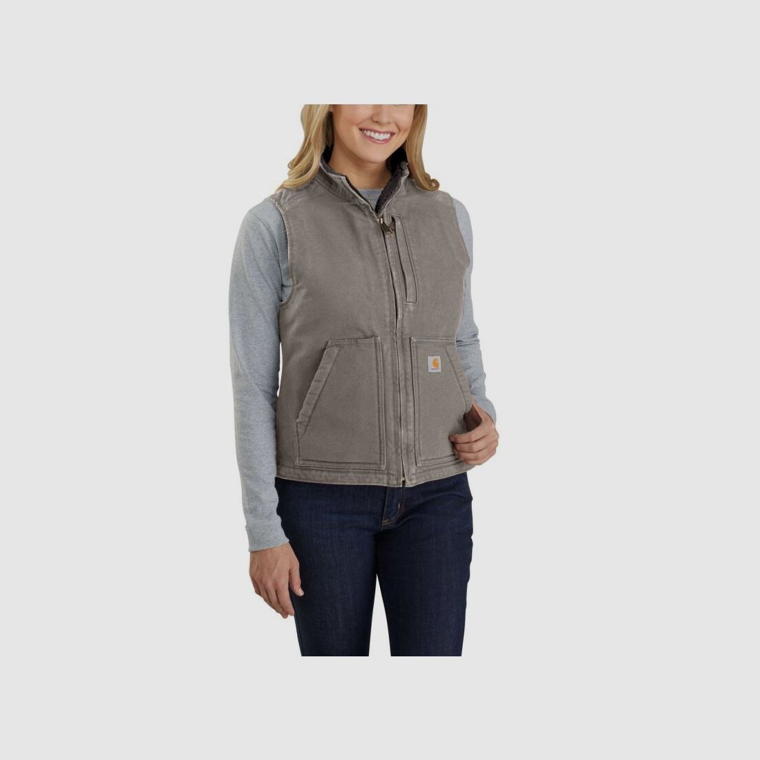 Carhartt Damen Weste Sherpa Lined Mock