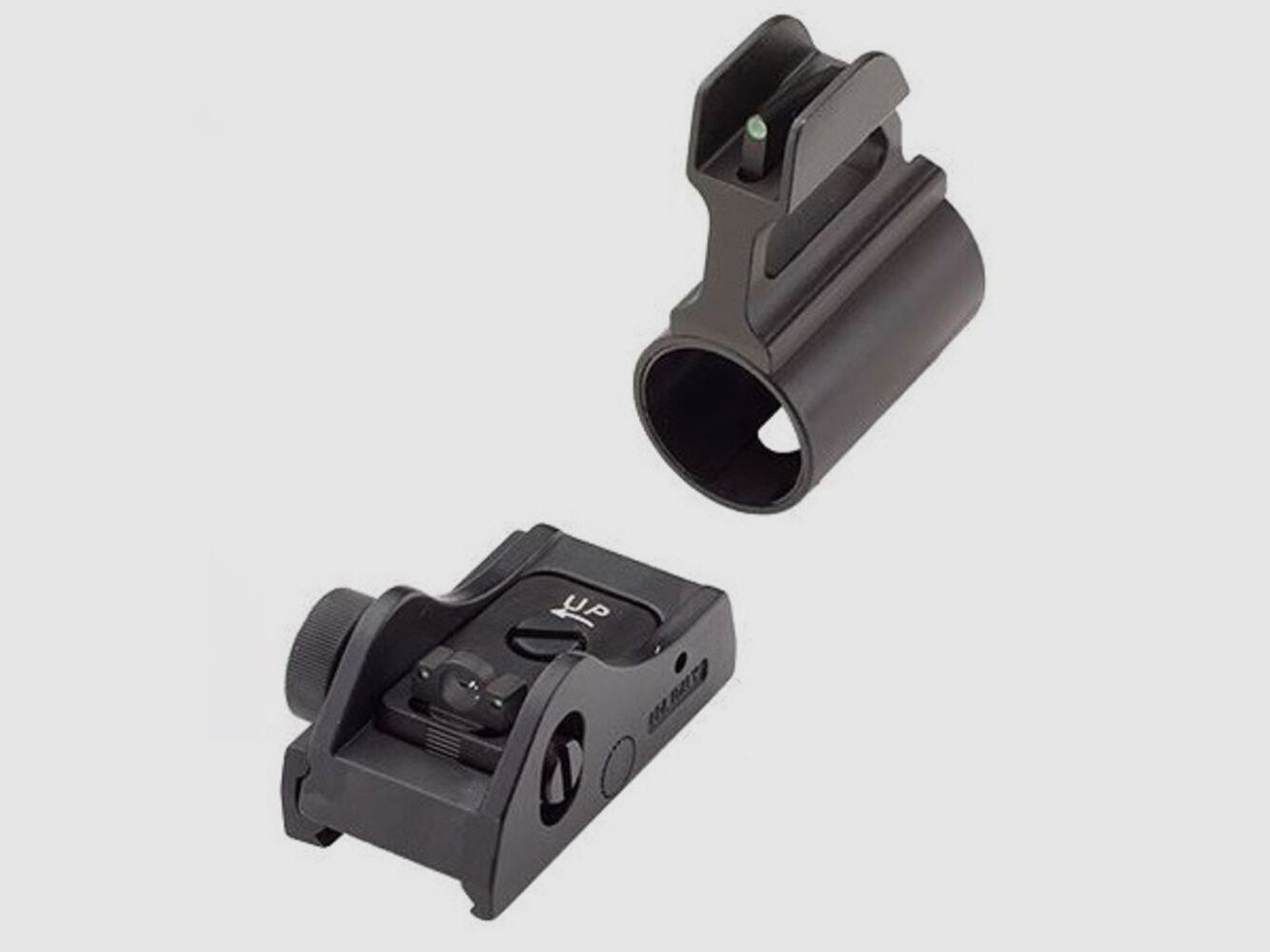 Zestaw celowniczy LPA N-Ghostring zielony 3-Dot 12GA