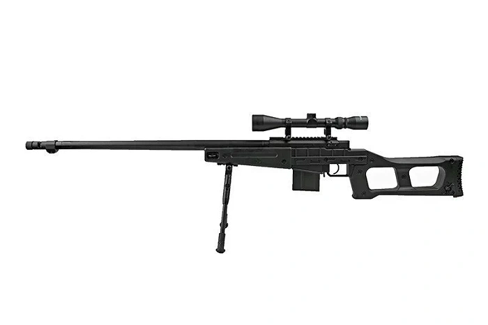 ASG sniper rifle WELL MB4409D – with scope and bipod, image 1 of 18