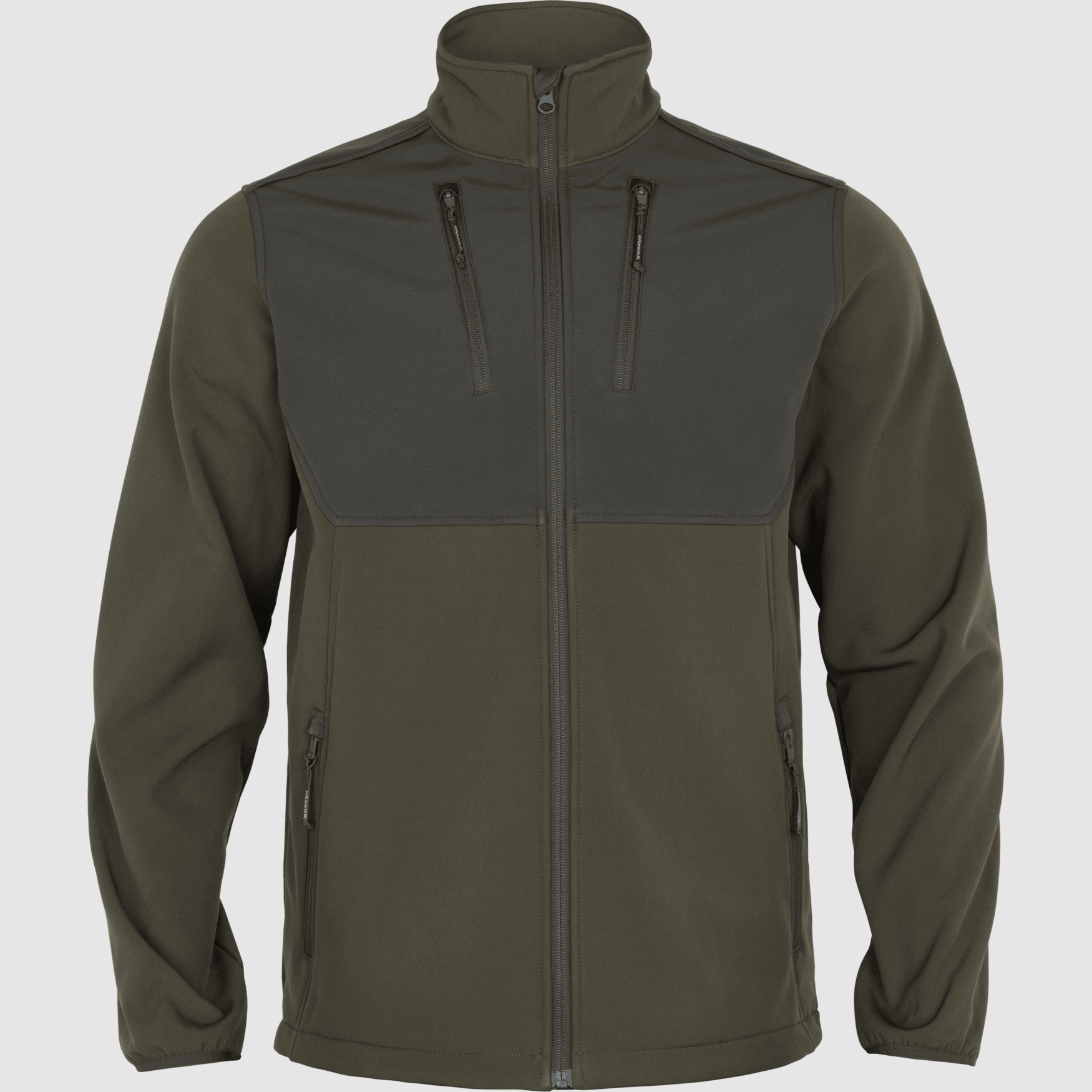 Härkila Scandinavian Softshelljacke Herren Willow Green/Shadow Brown - L