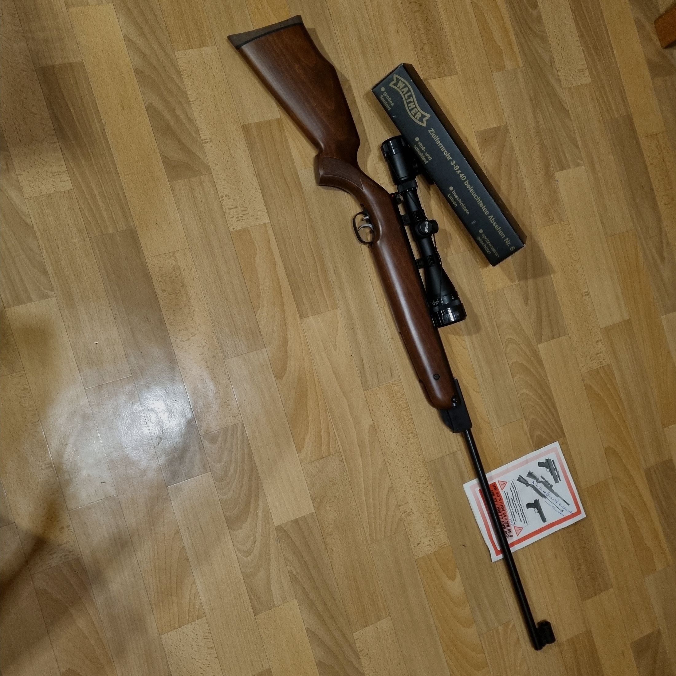 Weihrauch HW 85 met ZF Walther 3-9x40