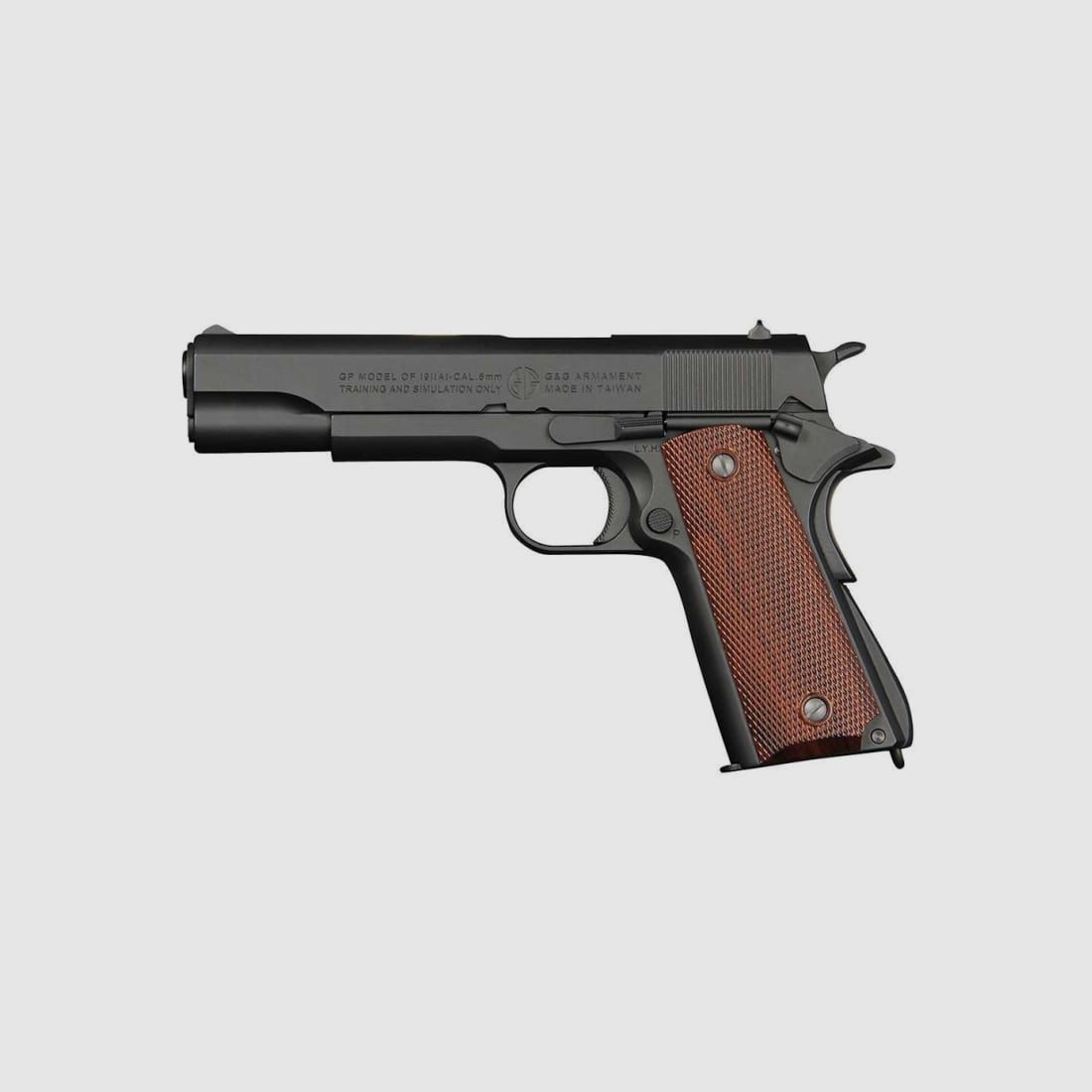 G&G GPM1911 GBB Airsoft Pistol (black)