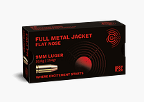 Geco 9mm Luger Palla Intera Piatta 154 gr.