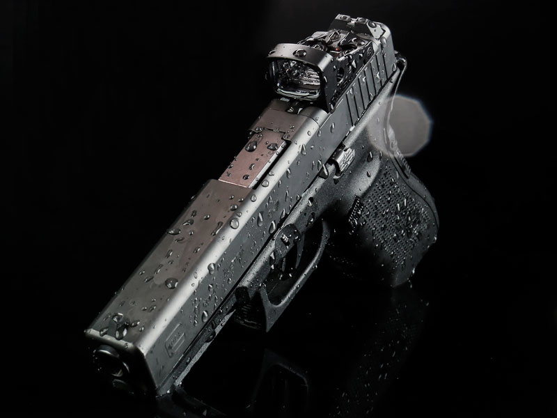 SHIELD Reflex Mini Sight waterproof RMSw, 4 MoA mit Glaslinse