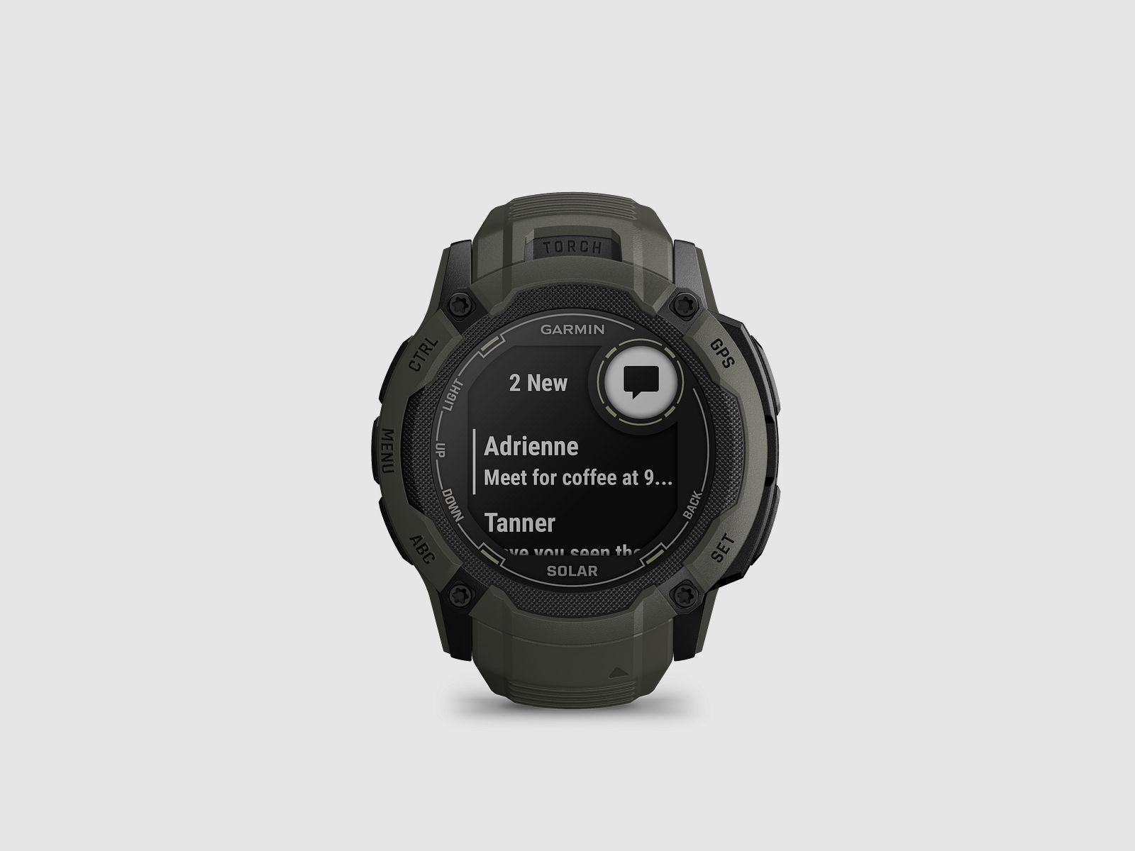 Garmin Instinct® 2X Solar, Moose Green