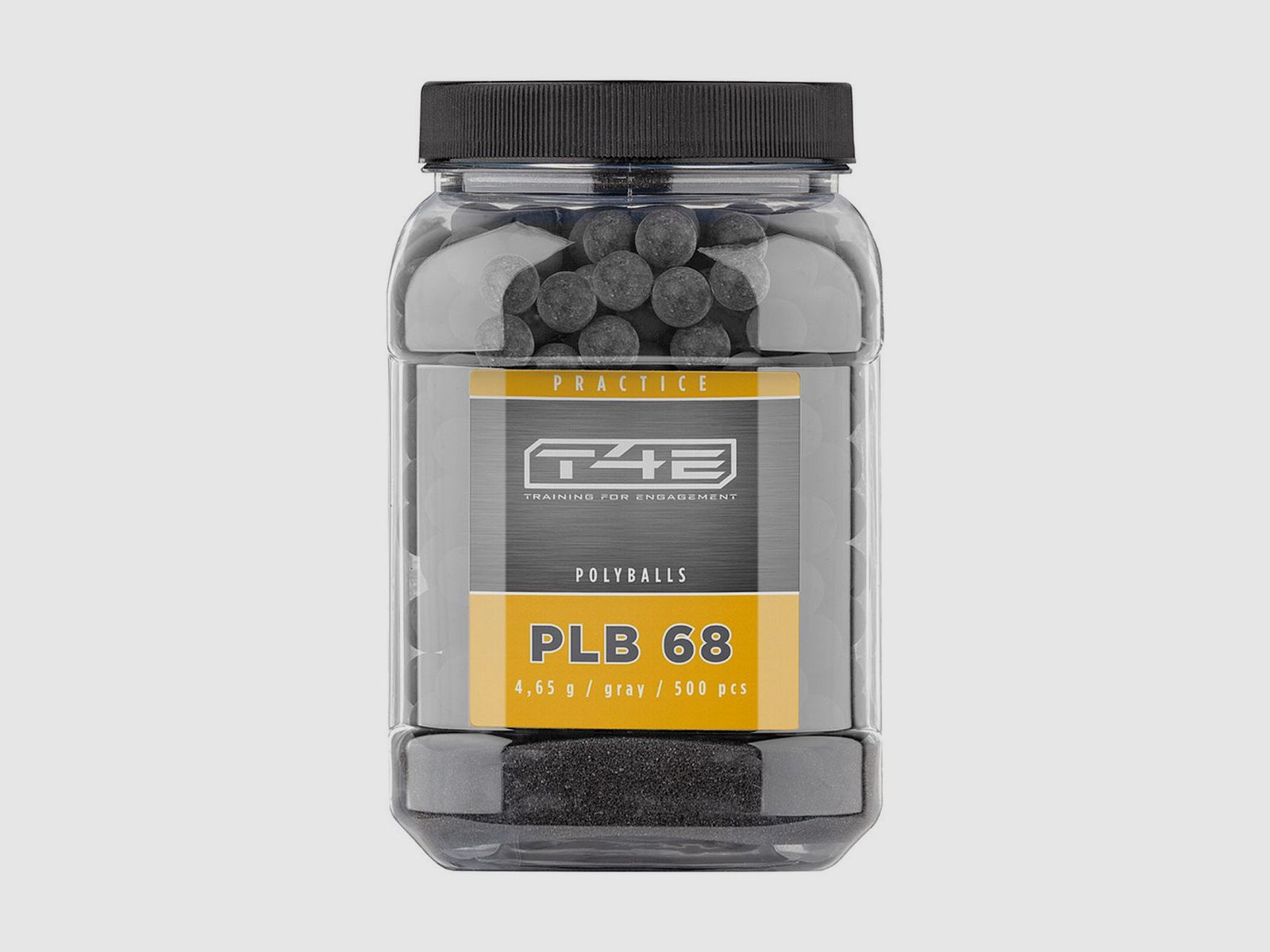 T4E Practice PLB 68 plastic balls 500 shots caliber .68