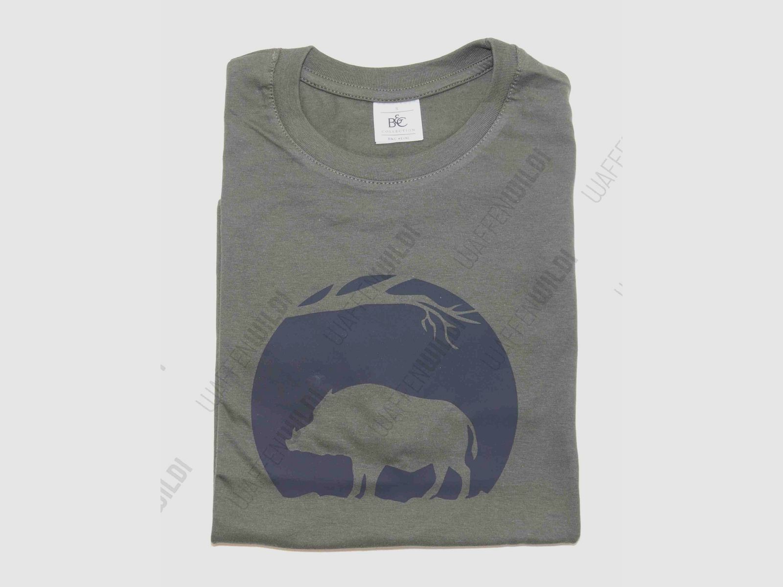 T-Shirt Cinghiale nella Luna