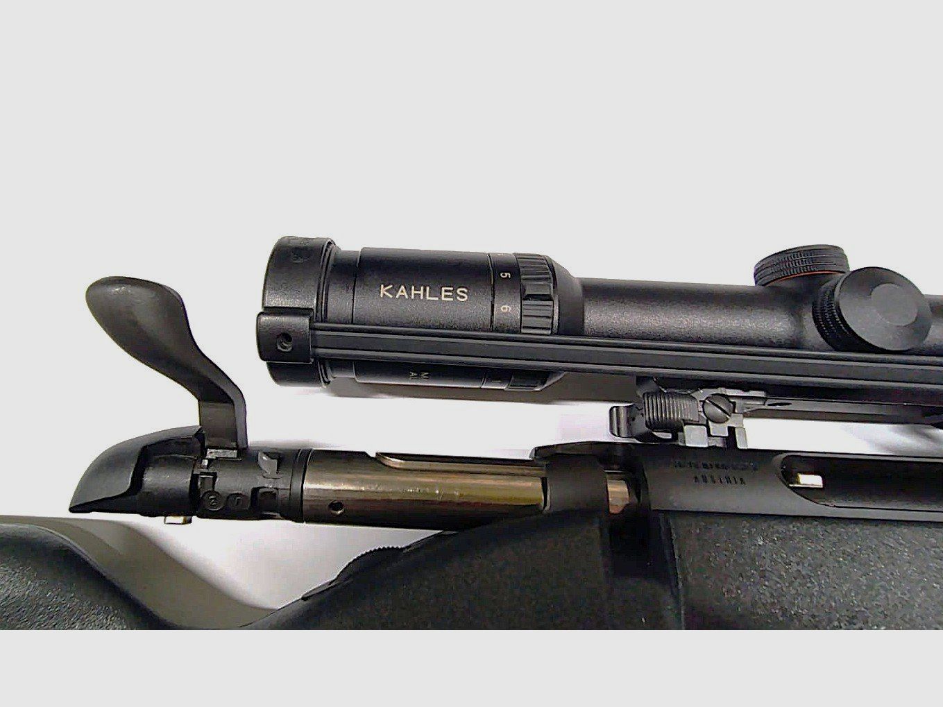 Mannlicher Büchse Kal. 7 mm mit Haarabzug und Kahles Zielfernrohr, Bild 3 von 4
