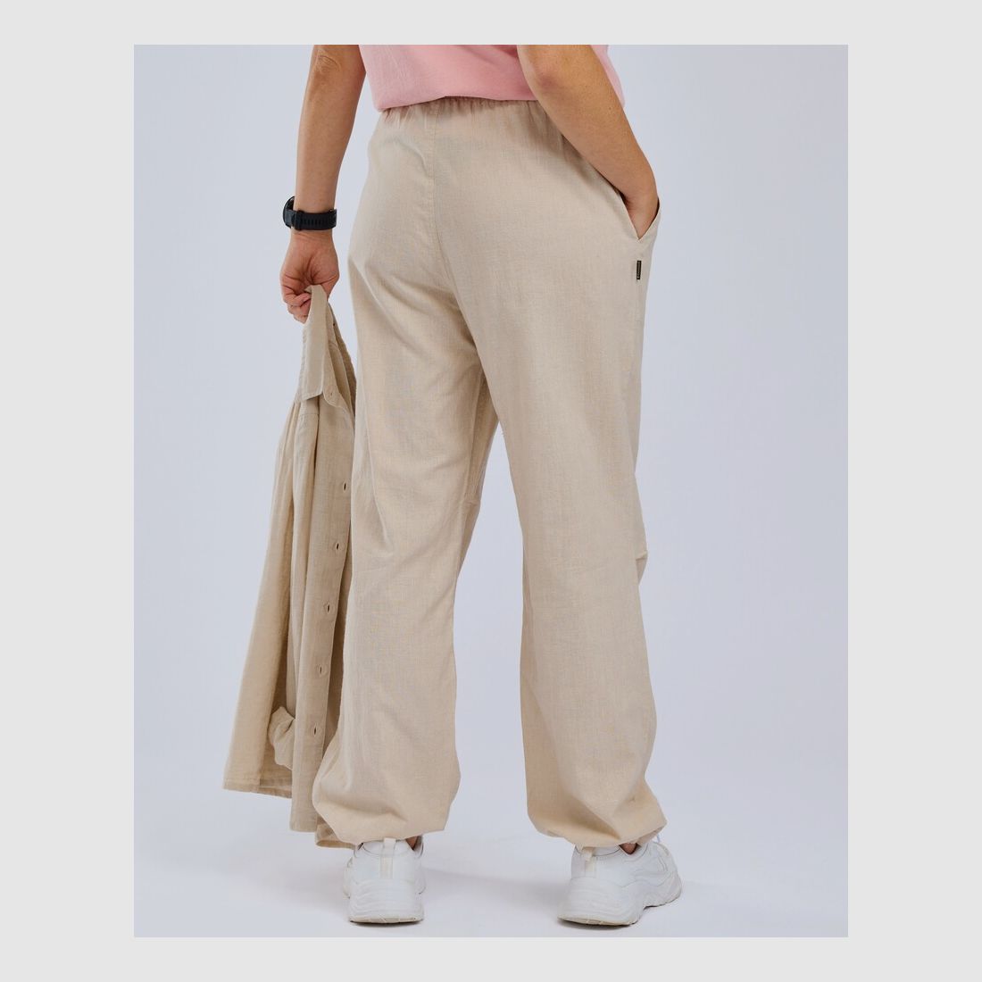 Pinewood Damenhose Värnamo InsectSafe (Leinen Beige), Bild 7 von 7