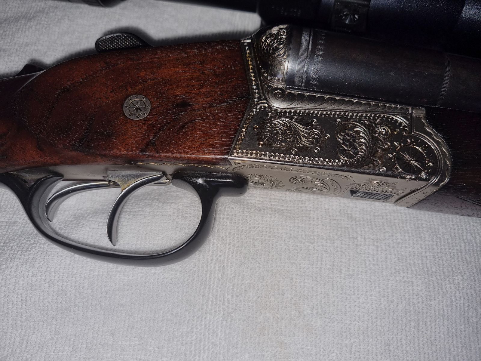 Krieghoff Drilling 7x65, Einstecklauf 22er Magnum, Kahles Zielfernrohr