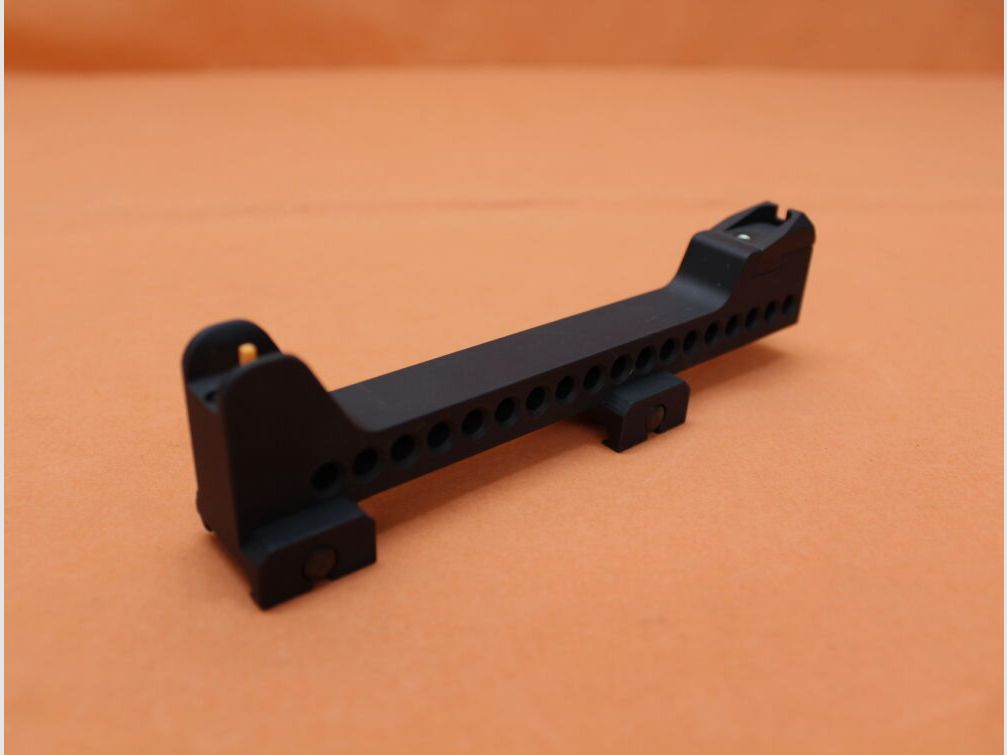 JP Enterprises JP Short Range Tactical Sight Handguard Mount Hilfsvisierung (Kimme/Korn) für Picatinnyprofil
