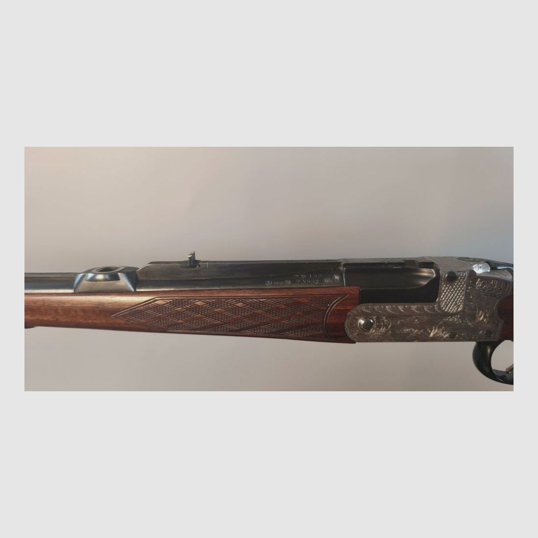 Zimmermann Kipplaufbüchse Einzellader Büchse "Teildefekt" 7x65R