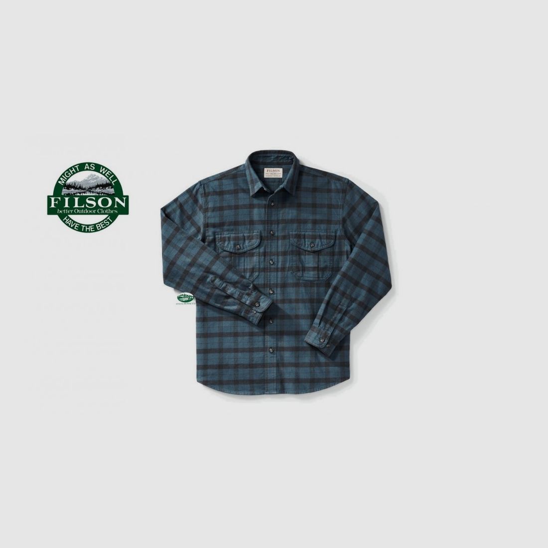 FiLSON Alaskan Hemd blau