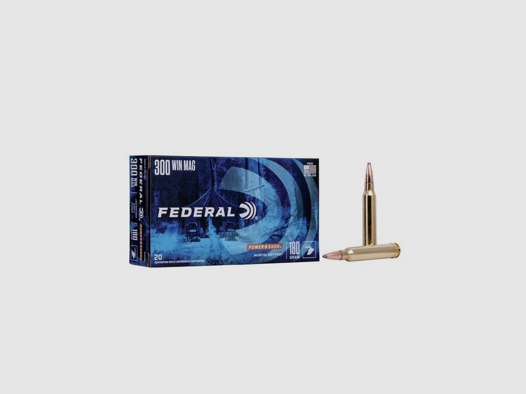 FEDERAL Power-Shok - 300 Win. Mag. - 180 grains - SP