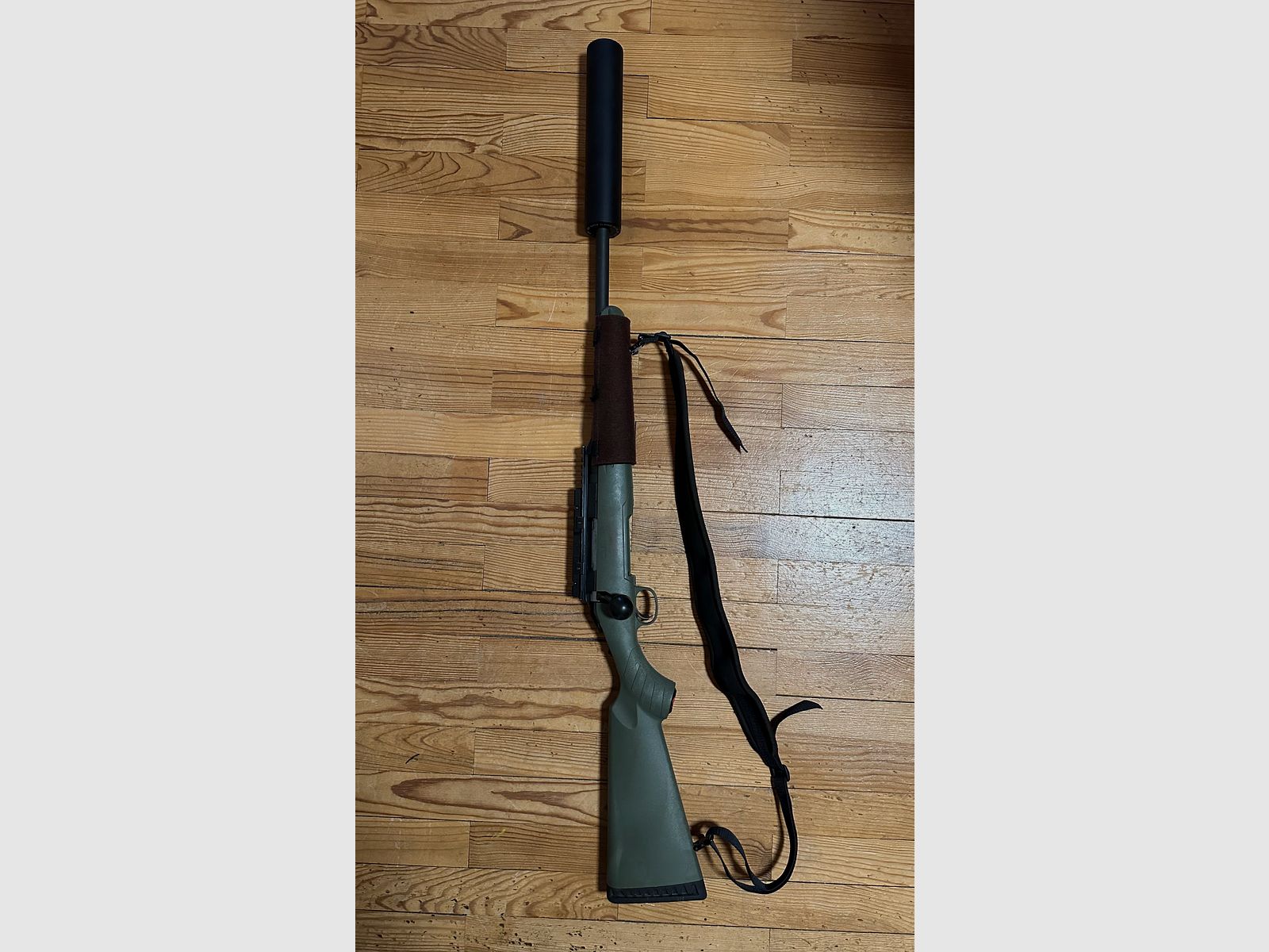 RUGER American Rifle Predator .308 with silencer