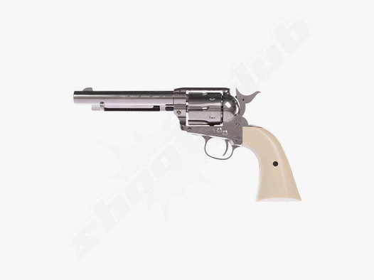 Colt	 SAA .45-5.5'' CO2-Revolver 4,5mm - Nickel finish