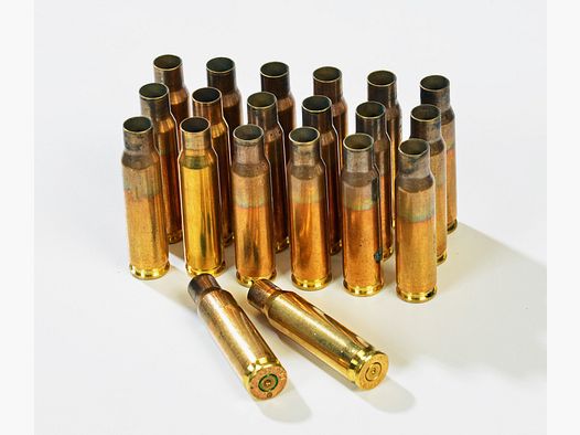 20 Flaschenhalshülsen Gewehrpatrone