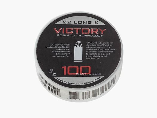 .22 long K Platzpatronen Box mit 100 Stück