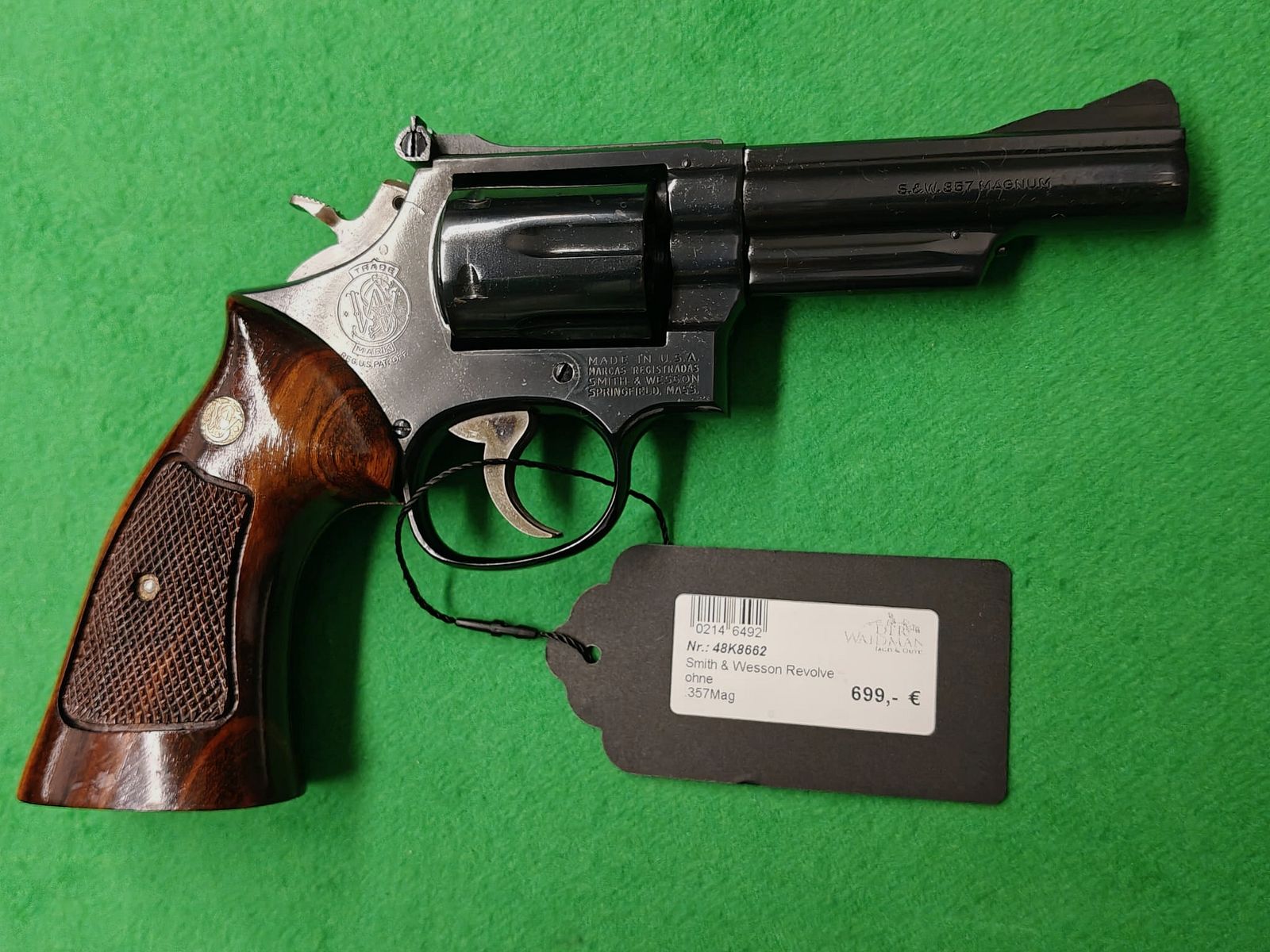 Smith & Wesson .357Mag 4''