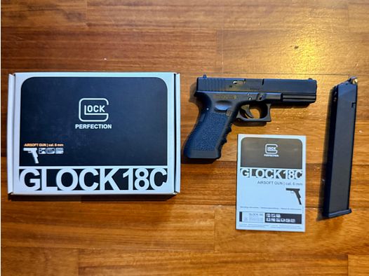 Glock 18C 6mm GBB Gas Airsoft