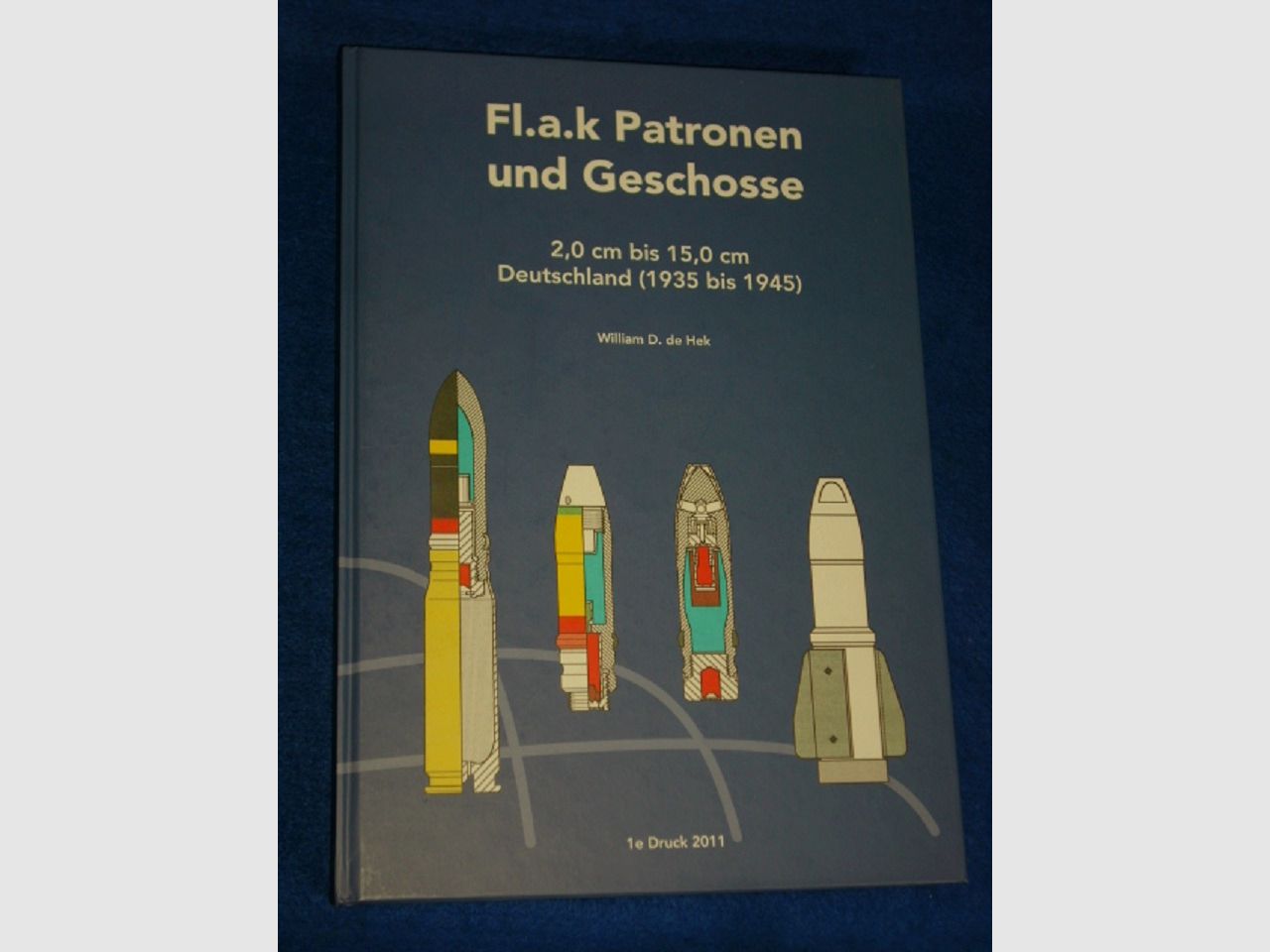Fl.a.k cartridges en projectielen 2,0 cm tot 15,0 cm Duitsland 1935 tot 1945