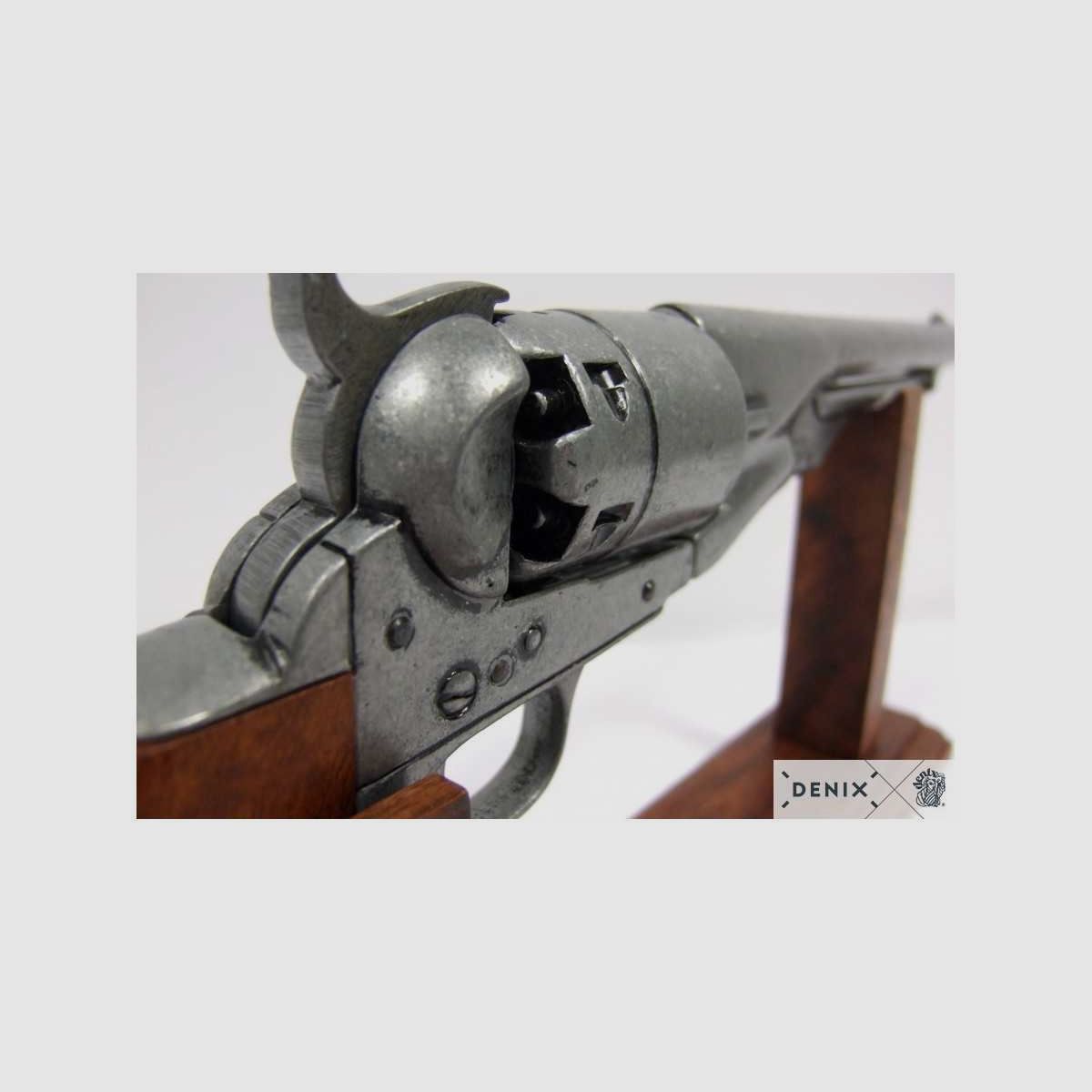 Dekorative Denix-Replik eines Revolvers 1860 Amerikanischer Bürgerkrieg, Bild 4 von 9