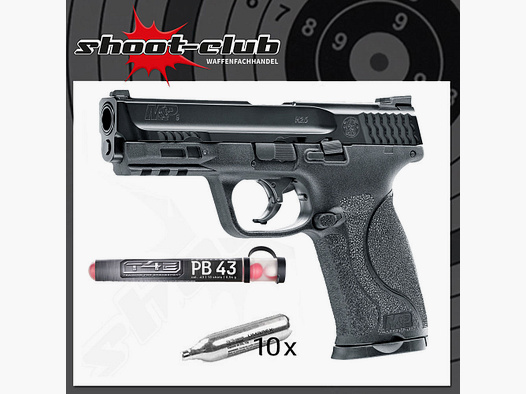 SMITH & WESSON M&P9 2.0 T4E CO2 RAM .43 im Set mit Pepperballs