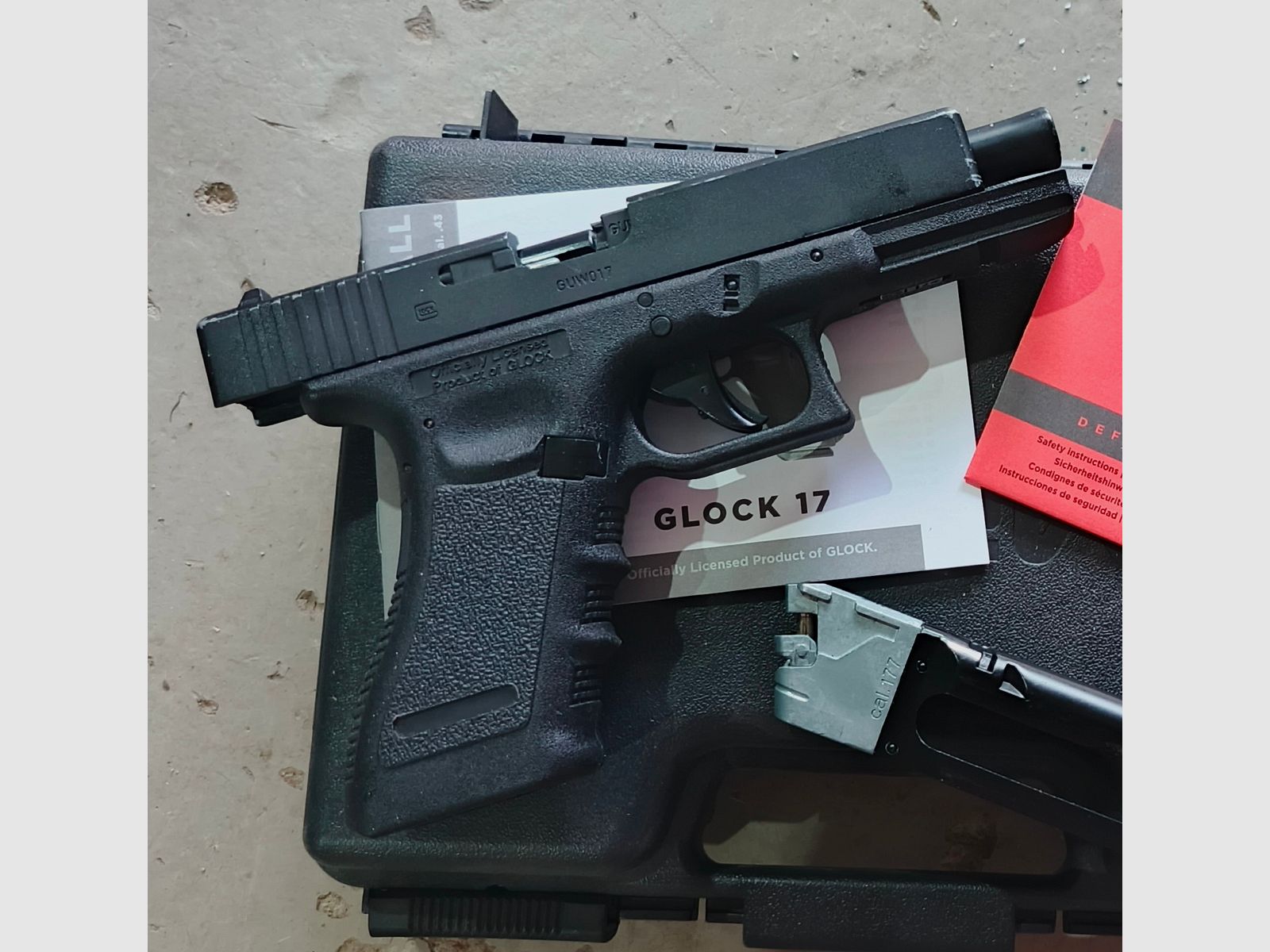 Glock 17 Umarex 4,5mm blow-back