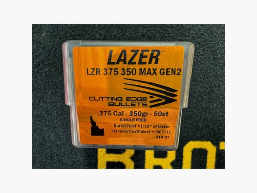 Cutting Edge Bullets LAZER .375 350 MAX gen 2 (x50)