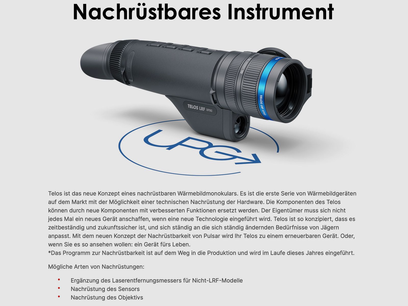 Pulsar 77515 thermal imaging device Telos XL50 LRF 1024x768 12µm NETD <40mK