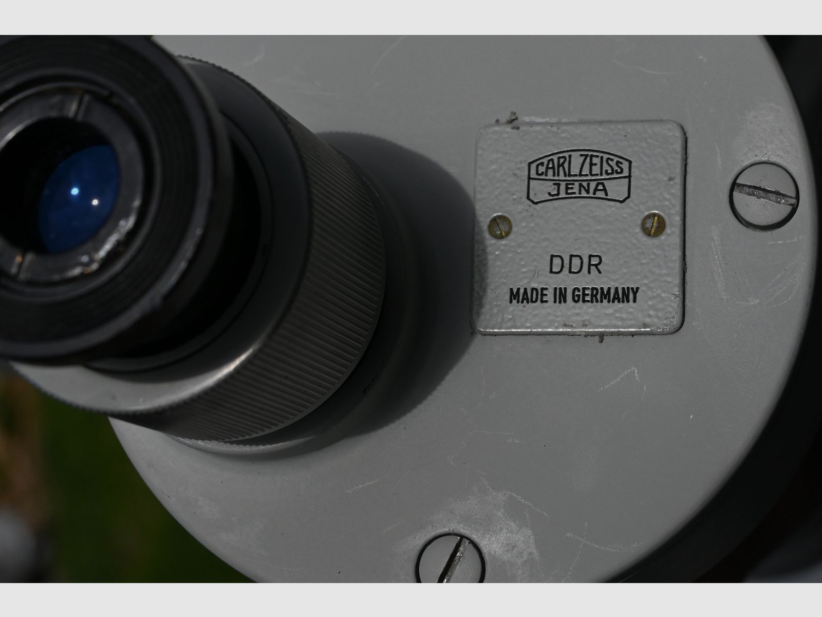 Carl Zeiss Jena Spektiv ASIOLA z statywem i walizką, odrestaurowany
