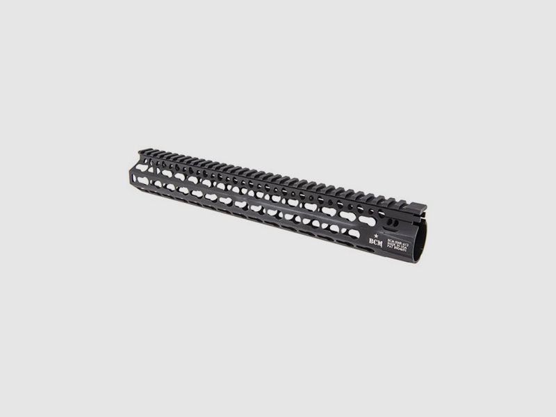 BRAVO COMPANY AR-15 BCMGUNFIGHTER™ FREE FLOAT HANDGUARDS BRAVO COMPANY KMR ALPHA KEYMOD HANDGUARD, 13″, BLACK, image 2 of 4