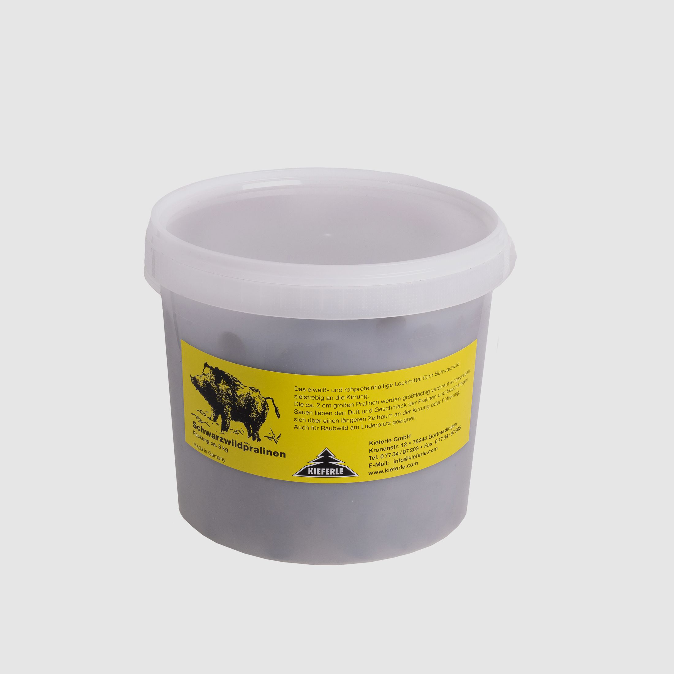 Schwarzwildpralinen 3 kg Eimer