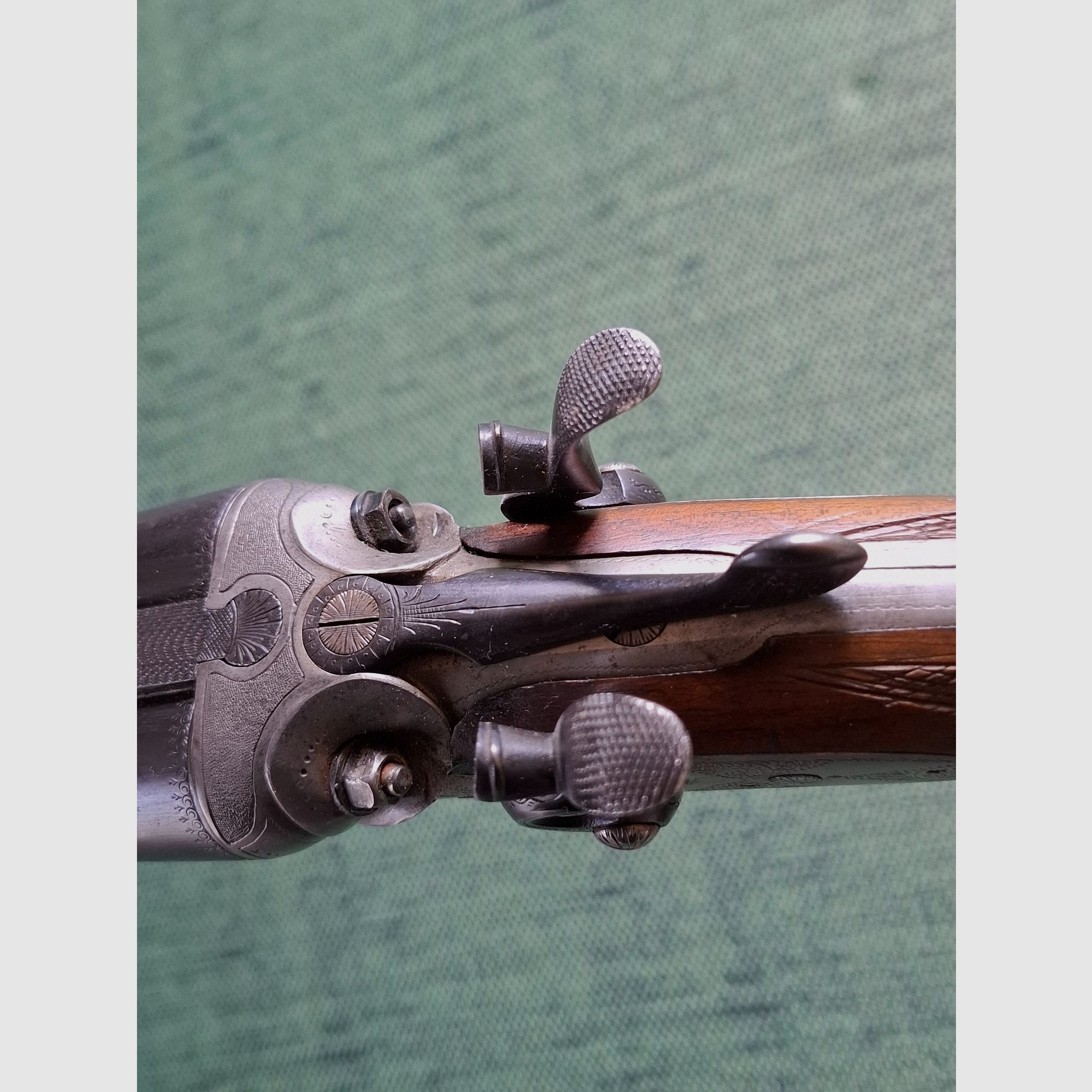 Ferlacher double-barrel hammer shotgun 16/67, image 6 sur 12