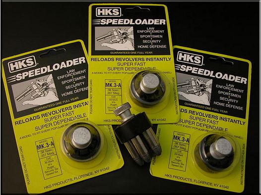 HKS Speedloader Mod. MK3-A, 3Stück