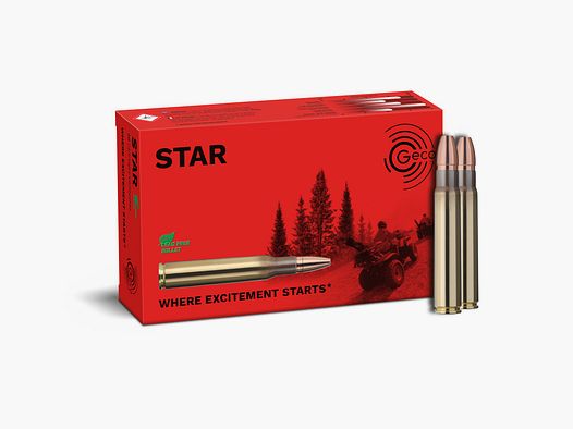 GECO 9,3x62 Star 16,2g bleifreie Büchsenpatronen