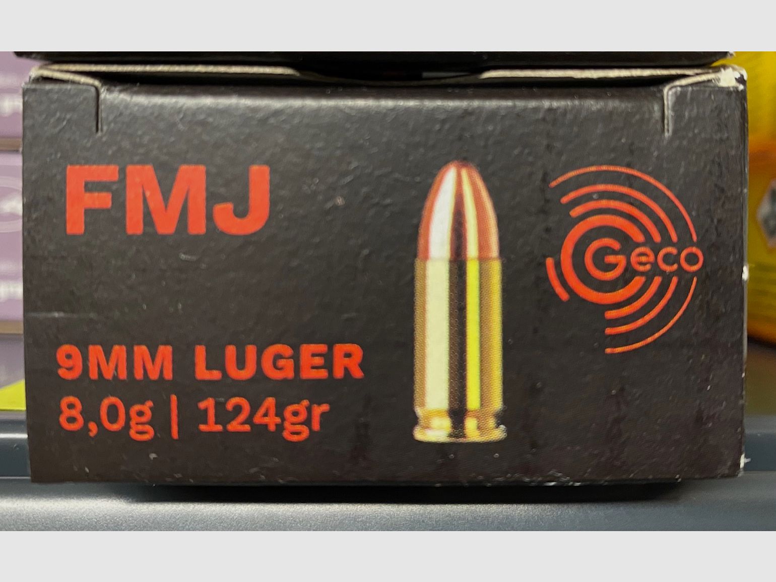 1000 Schuss Geco  9mm Luger 9x19 124gr. FMJ  - lagernd  Abholung in Lauf bei Nürnberg 
