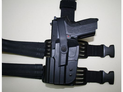 Holster rígido de muslo zurdo Uncle Mike’s para Sig 2022 (SIG PRO)