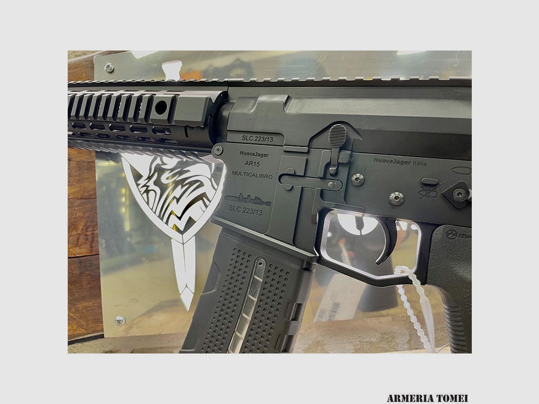 RIFLE – NEW JAGER AR15 Xª MAS 12" cal. 223 Rem, image 4 of 5