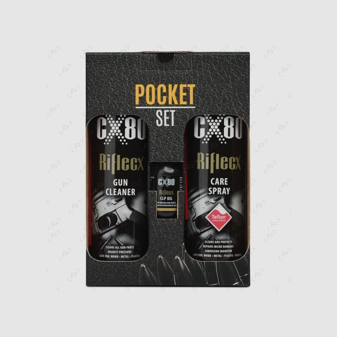 Waffenpflege-Set RIFLECX POCKET 3 Produkte