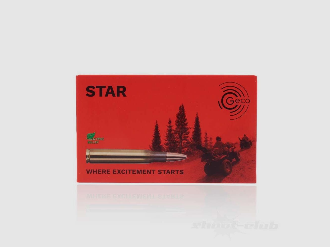 Geco	 Geco Star 10,7g / 165grs. .30-06  20 Schuss