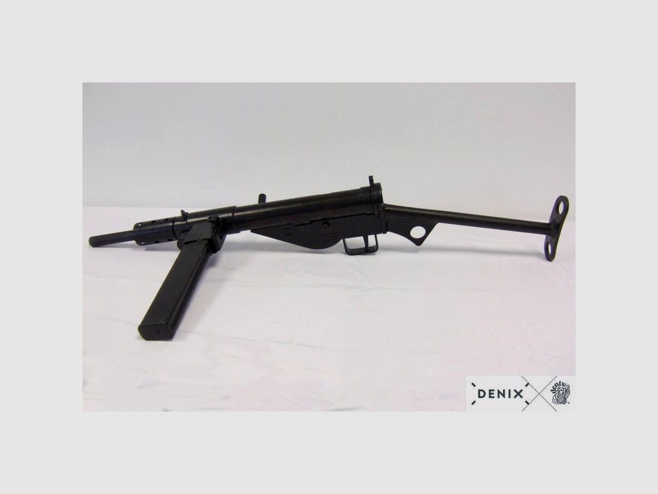 Dekorative Replik Denix Sten Englische MKII - Metall und Holz - Authentische Verarbeitung - Für Sammlung und Dekoration, Bild 10 von 12